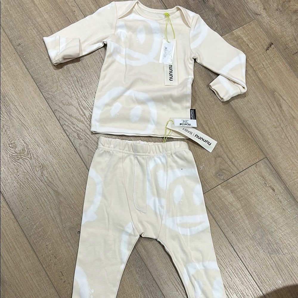 Nununu Cream Kids Pajamas